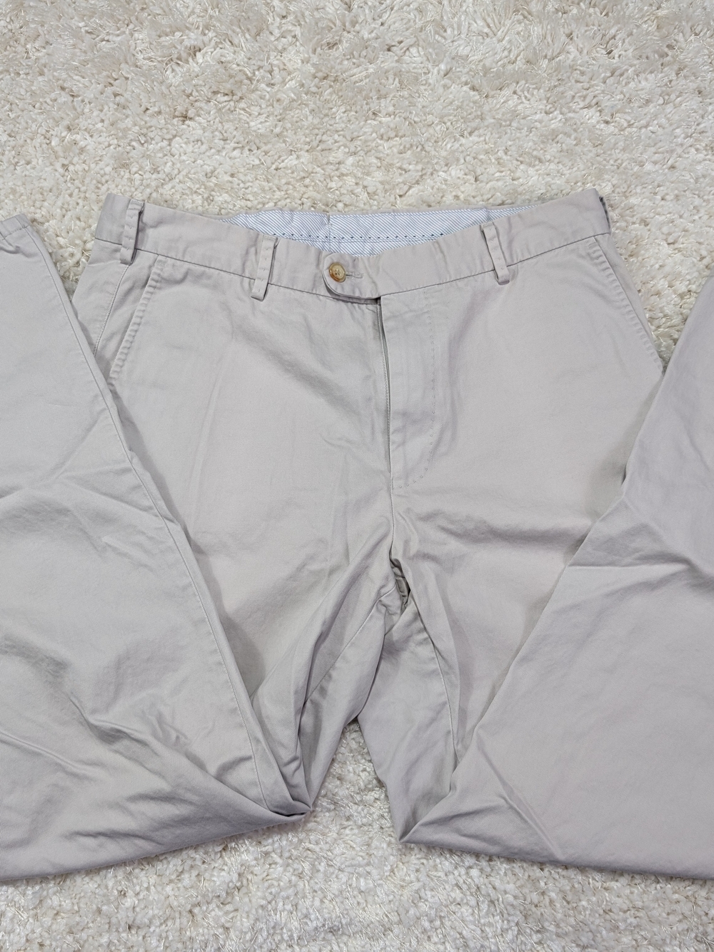 Peter Millar Light Gray Chino Pants